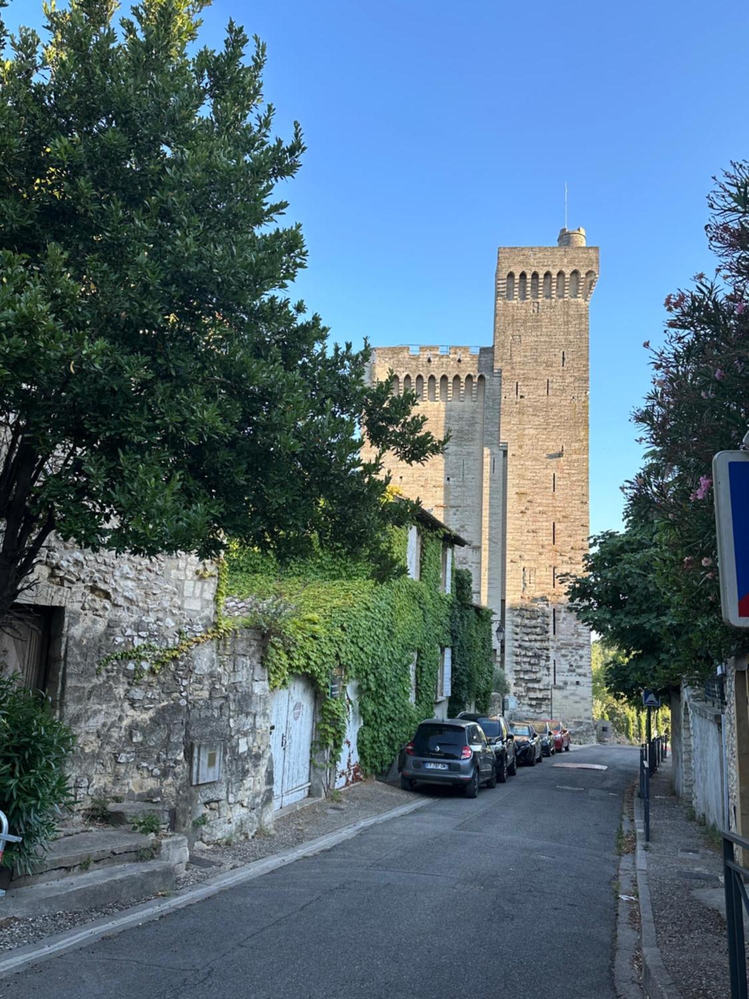 Charmante Petite Maison Avec Vue Panoramique, En Centre Historique, Proche D'Avignon, Ancienne, Renovee, Climatisee, Terrasse, Parking Public Gratuit Villeneuve-les-Avignon Exterior photo